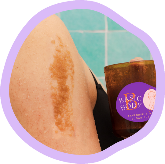 Lavender & Oat Body Buff - second