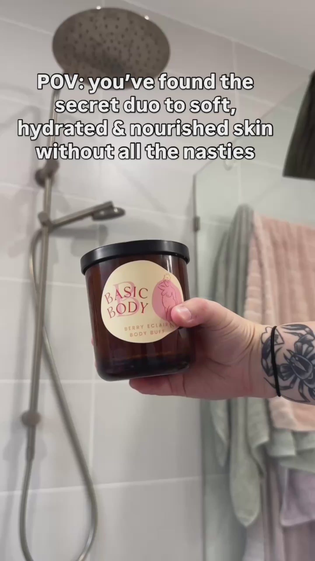 Berry Eclair Body Buff